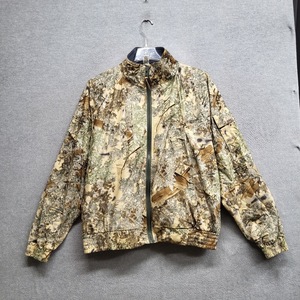King's‎ Hidden Mesa Men Jacket XL Camo Fleece Lined Hunting Outdoor Full Zip